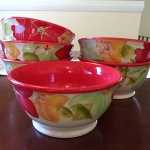 Pioneer Woman - Set of Six Bowls